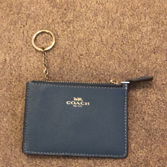 Coach crossgrain leather mini skinny NWT - Picture 3 of 3